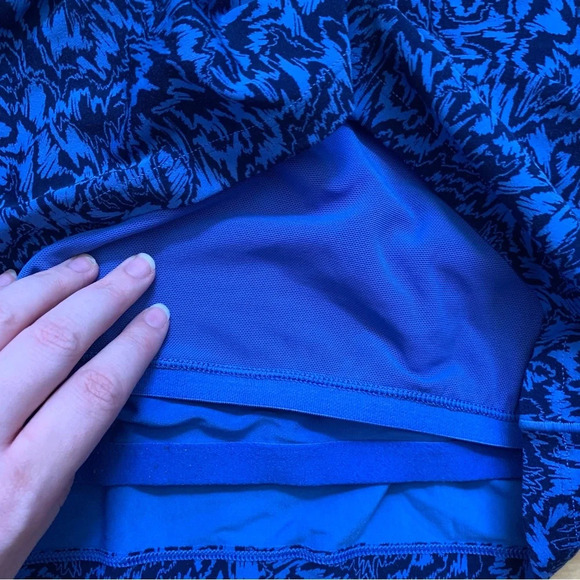 Aerie Offline Real Me Racerback Longline Sports Bra Size XXL Blue Black - Picture 5 of 6